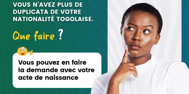 nationalité togolaise