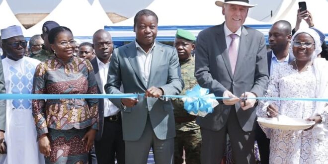 Faure Gnassingbé lance les travaux de la route de contournement de Sokodé