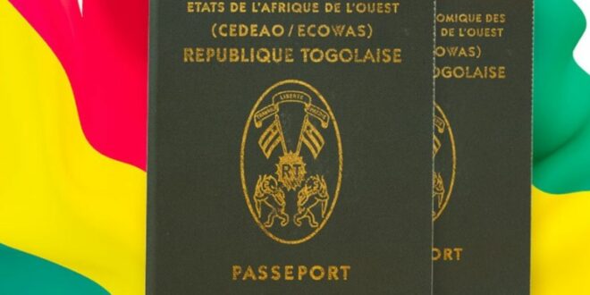 Le passeport togolais, 2ème plus puissant de l’UEMOA