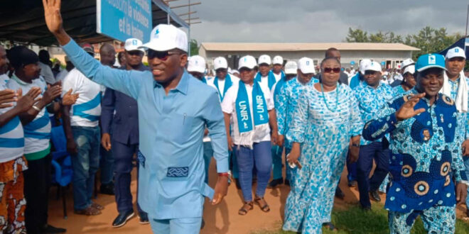 UNIR muscle sa présence à Lomé