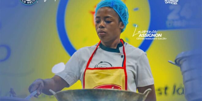 Laurence Assignon met fin à son marathon culinaire