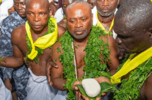 Epé-Ekpé 2025 : La couleur de la pierre sacrée est blanc-sale